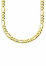 Bild 1 von Bruno Banani Gliederkette Schmuck Geschenk, Halskette Figarokette schmal Gold