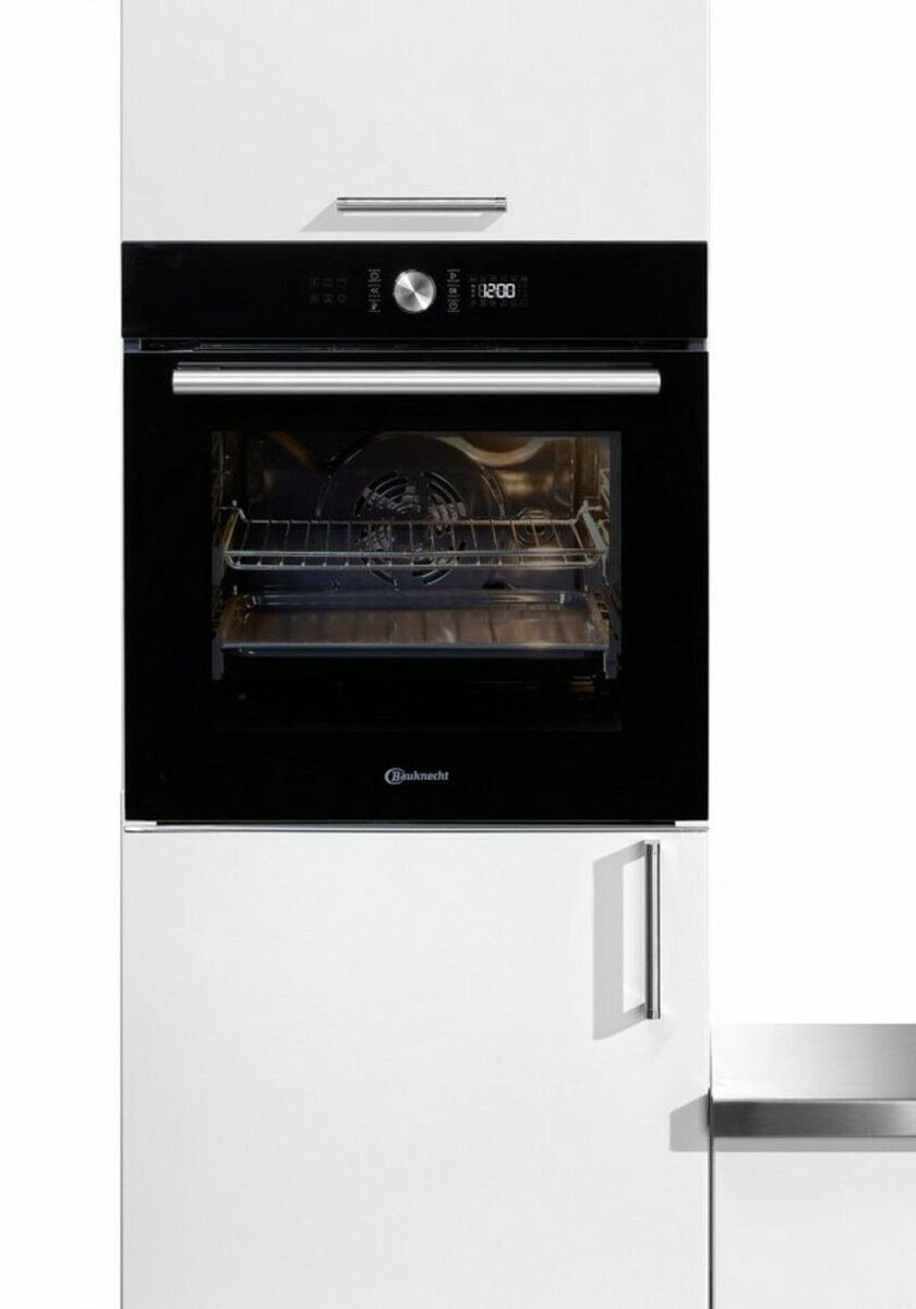 Bild 1 von BAUKNECHT Einbaubackofen BIR4 DP8FS2 ES, mit Teilauszug, Pyrolyse-Selbstreinigung