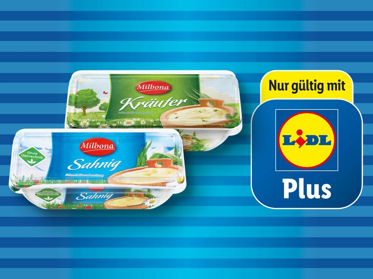 Bild 1 von Milbona Schmelzkäsewannen, 
         200 g