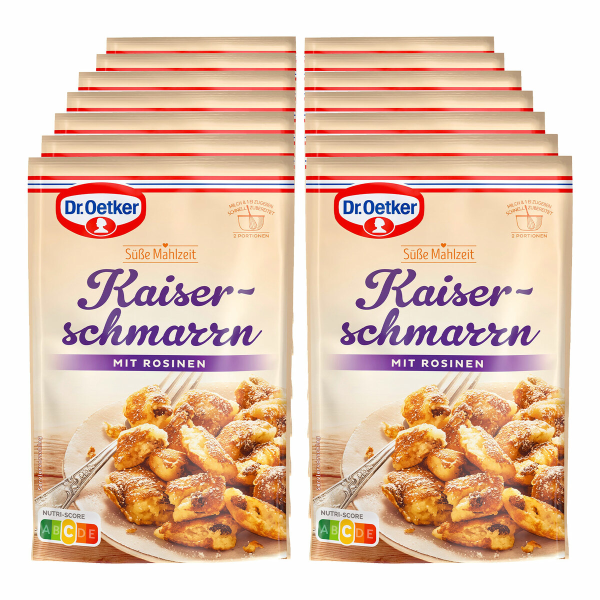 Bild 1 von Dr. Oetker Kaiserschmarrn mit Rosinen 165 g, 14er Pack