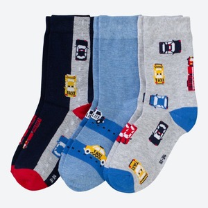 Jungen-Socken, 3er-Pack