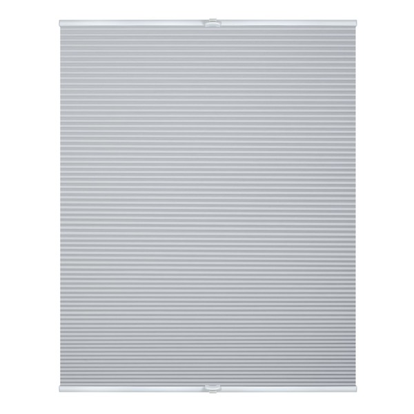 Sekey Plissee Ohne Bohren – Verdunkelungsrollo 45x100 Cm, Grau, Klemmend