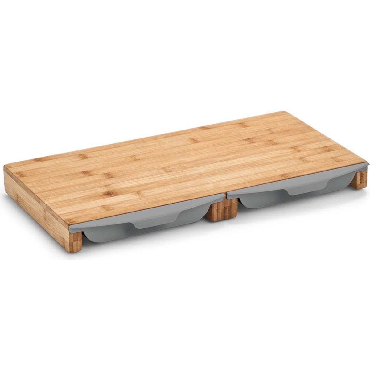 Bild 1 von neuetischkultur Schneidebrett 2 Auffangschalen Bambus/Kunststoff