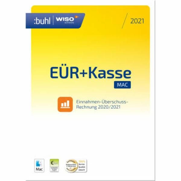 Bild 1 von Buhl Data WISO EÜR & Kasse Mac 2021 [Download]