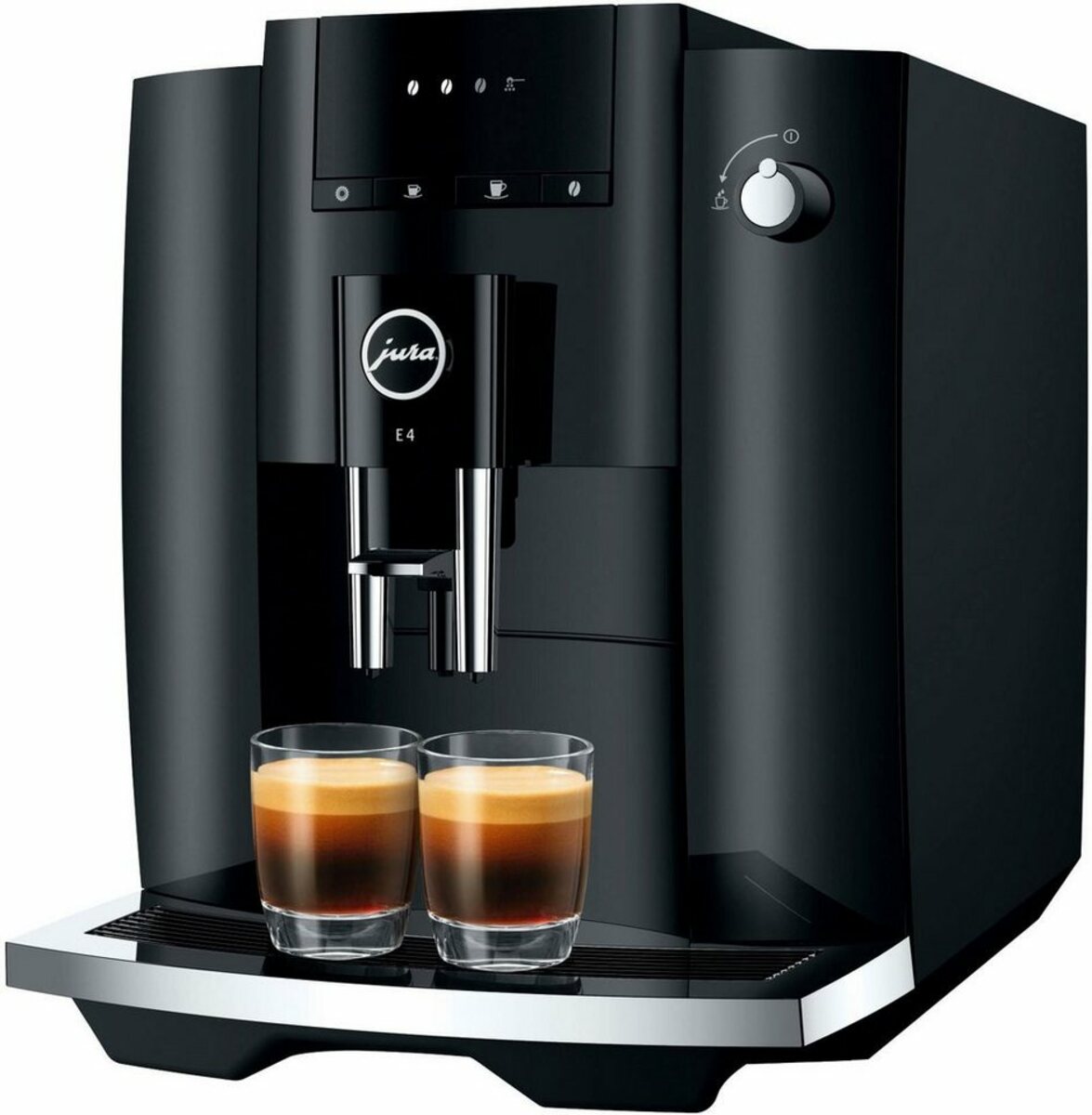 Bild 1 von JURA Kaffeevollautomat 15435 E4 Piano Black (EA)