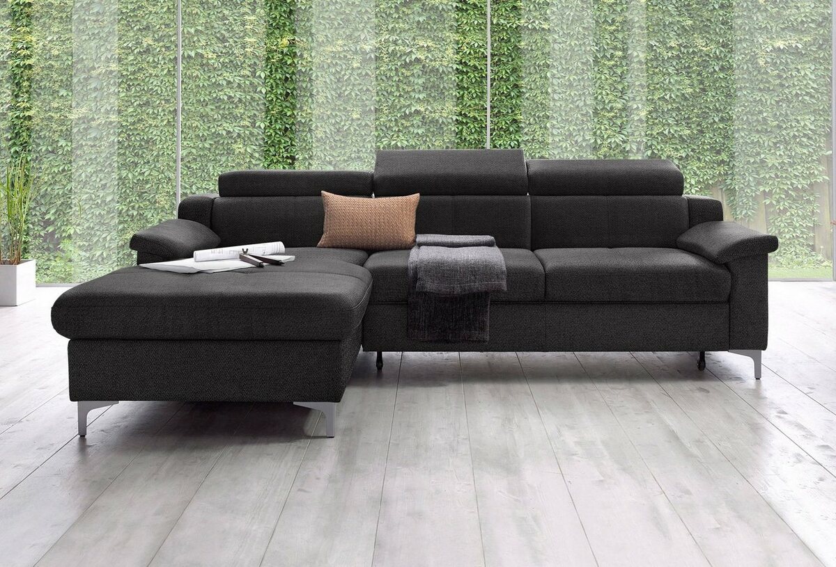 Bild 1 von exxpo - sofa fashion Ecksofa Florenz, mit Kopfteilverstellung
