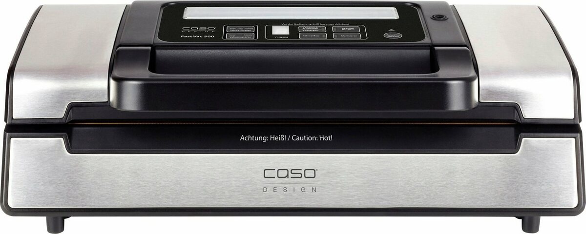Bild 1 von Caso Vakuumierer 1409 FastVAC500, 130W, mit 2 Folienrollen zum sofortigen Ausprobieren