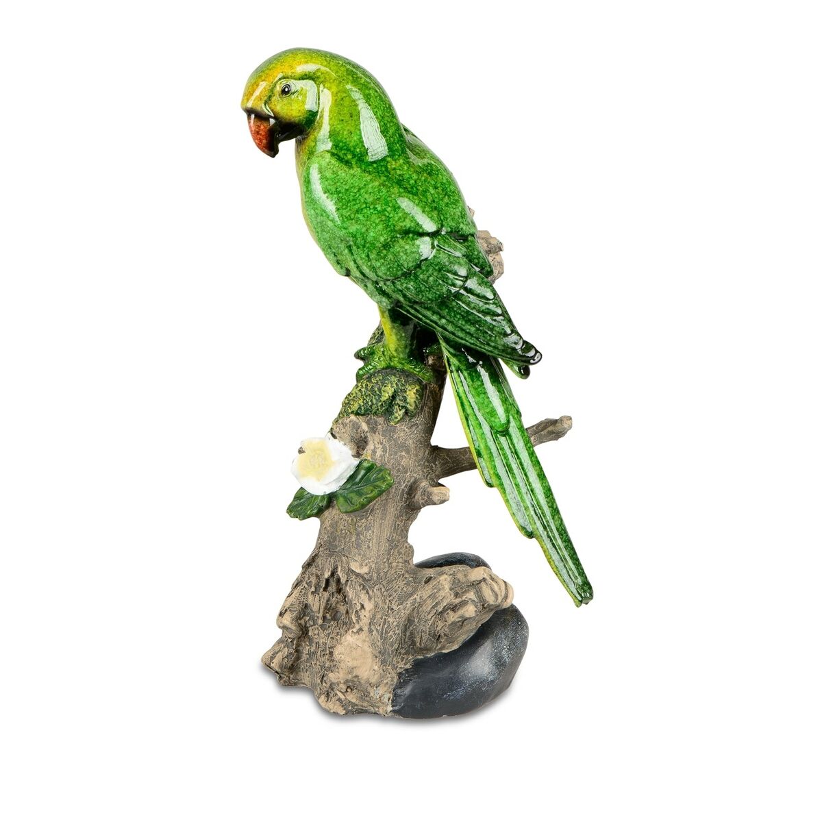 Bild 1 von formano Dekofigur Papagei auf Zweig, grün