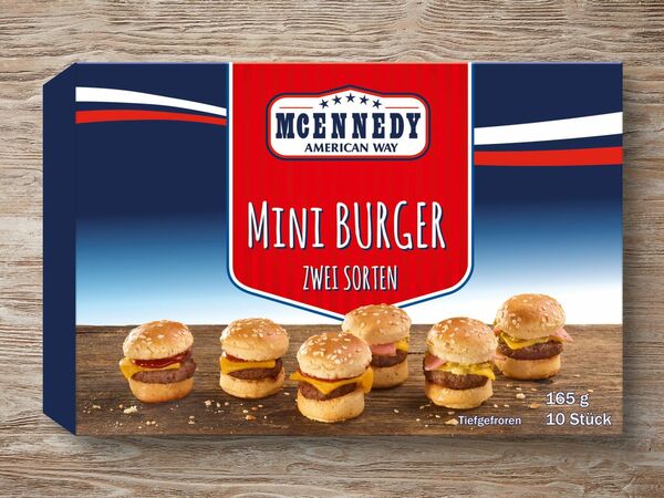 Bild 1 von McEnnedy Mini Burger, 
         165 g