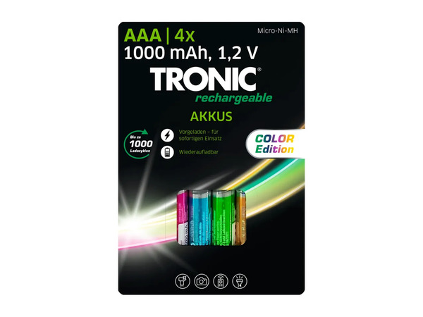 Bild 3 von TRONIC® 4 Akkus, 
         4 Stück