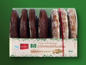 Favorina Feine Nürnberger Bio Oblatenlebkuchen, 
         200 g
