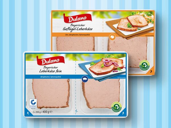 Bild 1 von Dulano Bayerischer Mini-Leberkäse, 
         400/350 g