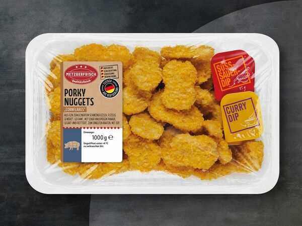 Bild 1 von Metzgerfrisch Porky Nuggets „Cornflakes“, 
         1 kg