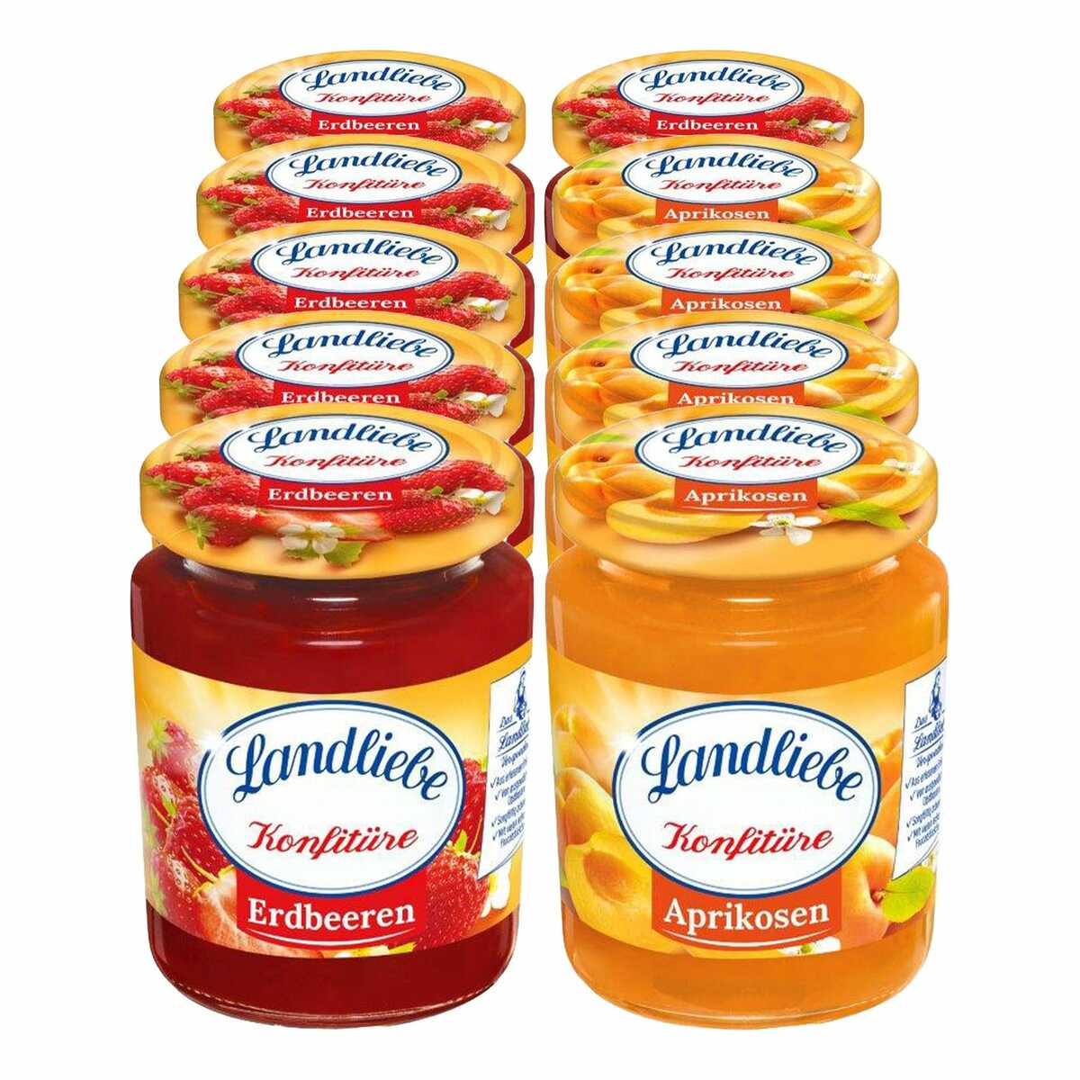 Bild 1 von Landliebe Konfitüre 200 g, verschiedene Sorten, 10er Pack