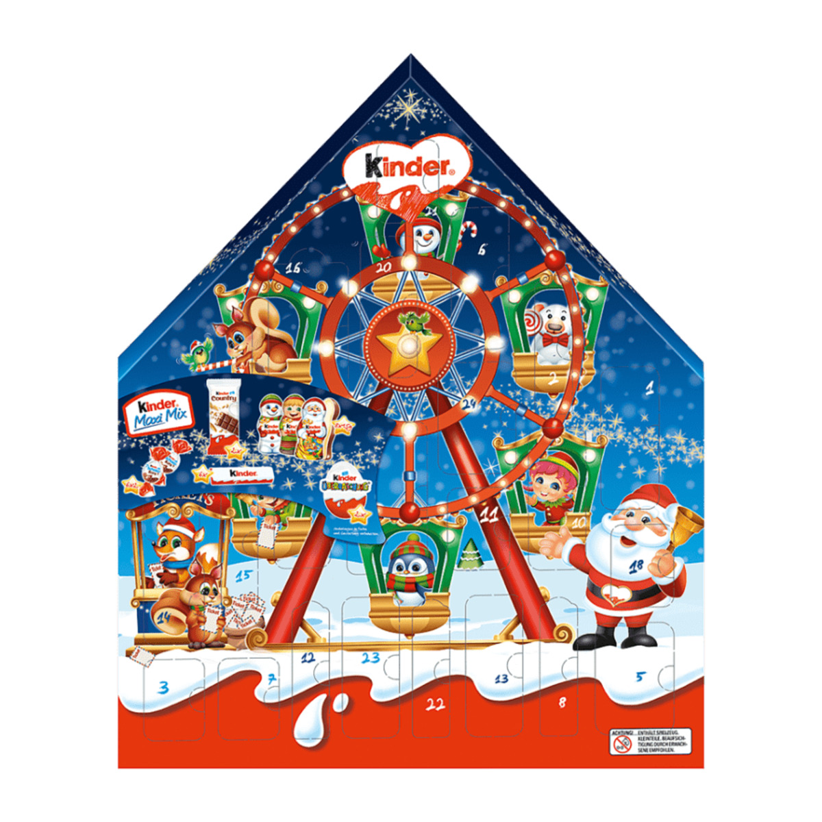 FERRERO Kinder MaxiMix Adventskalender von ALDI Nord ansehen!