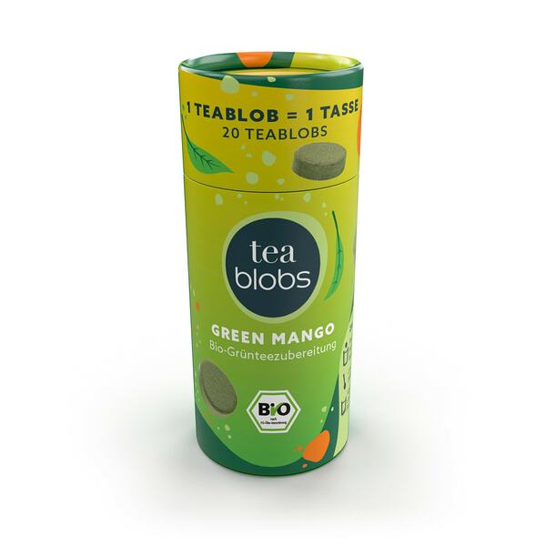 Bild 1 von TeaBlobs Grünteezubereitung Green Mango 24 g.