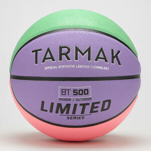 Basketball Grösse 7 - BT500 Touch violett/grün