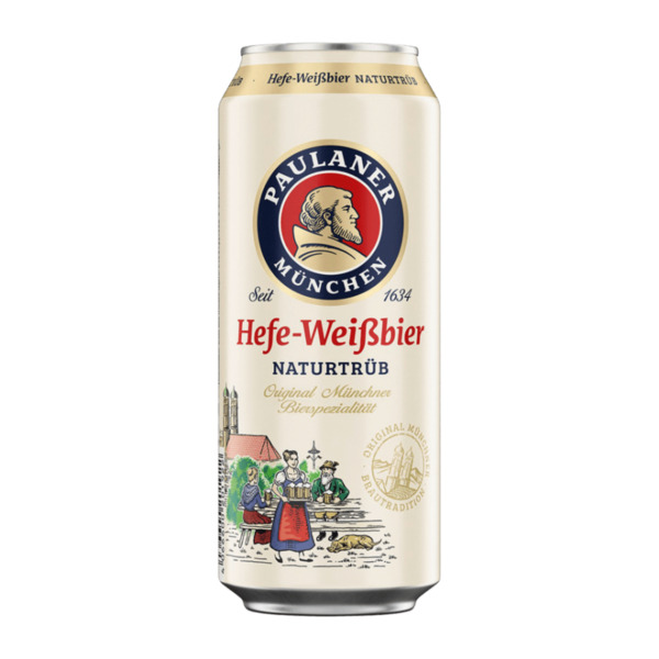 Bild 1 von PAULANER Hefe-Weißbier naturtrüb