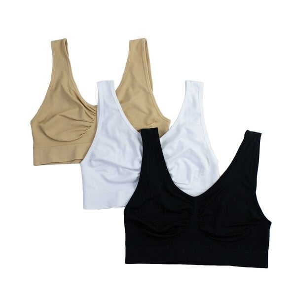 Bild 1 von Damen Komfort Bustier 3er Pack - Gr.L