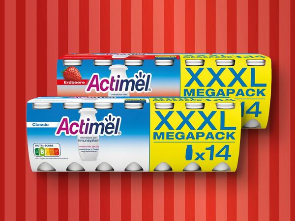 Bild 1 von Danone Actimel Drink XXXL Megapack, 
         14x 100 g