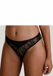 LASCANA Stringpanty aus dezent transparenter Spitze