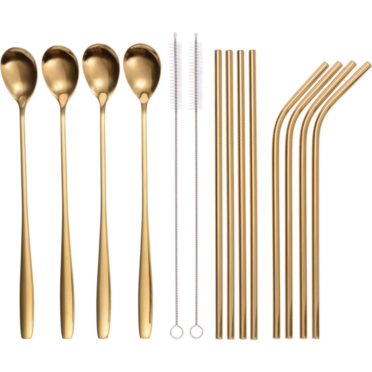 Bild 1 von GRÄWE Trinkhalm-Set 14-tlg, Edelstahl