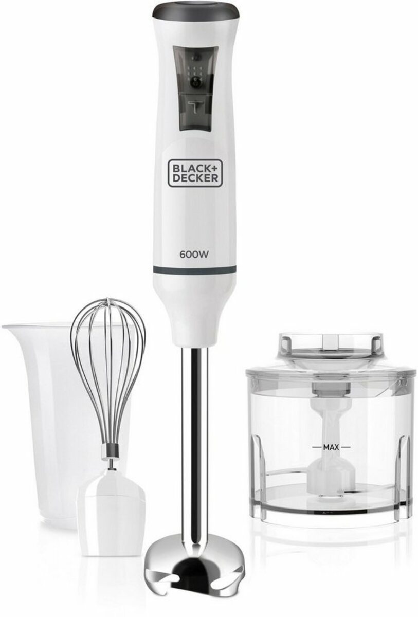 Bild 1 von Black + Decker Stabmixer BXHBA600E, 600 W