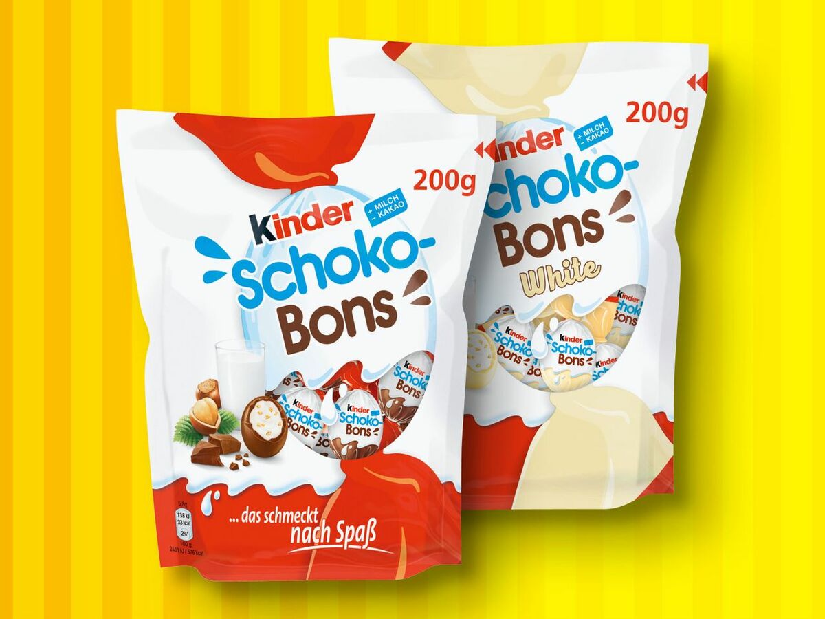 Kinder Schoko Bons 200 G Von Lidl Ansehen