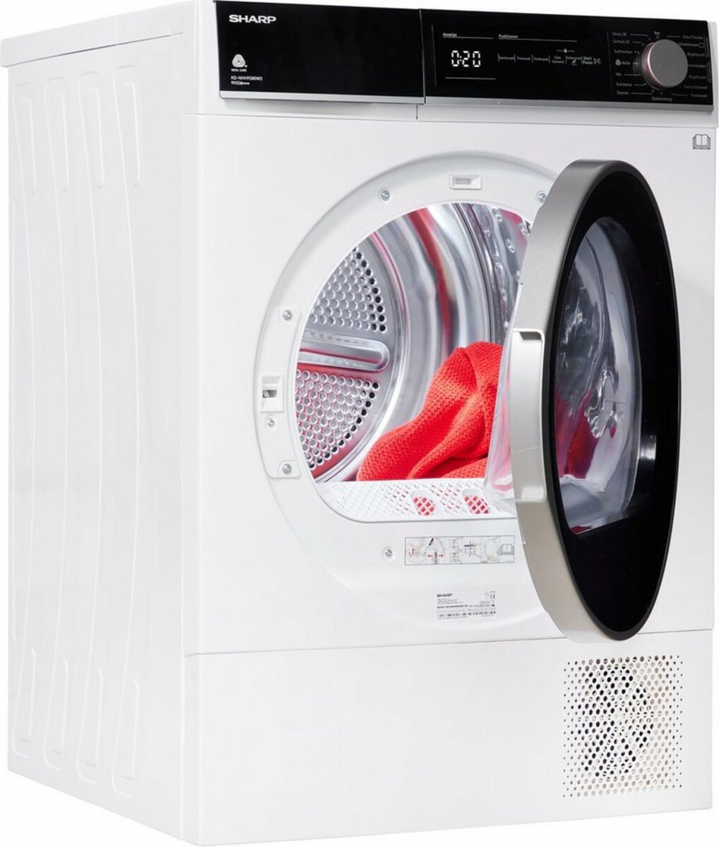 Sharp Wärmepumpentrockner KDNHH9S8GW3DE, 9 kg von OTTO ansehen!