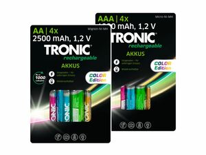 TRONIC® 4 Akkus, 
         4 Stück