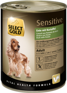 SELECT GOLD Sensitive Adult Ente mit Kartoffel 24x800 g