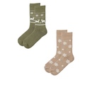 Bild 3 von CRANE Damen und Herren Casual Mountain Socks, 2 Paar