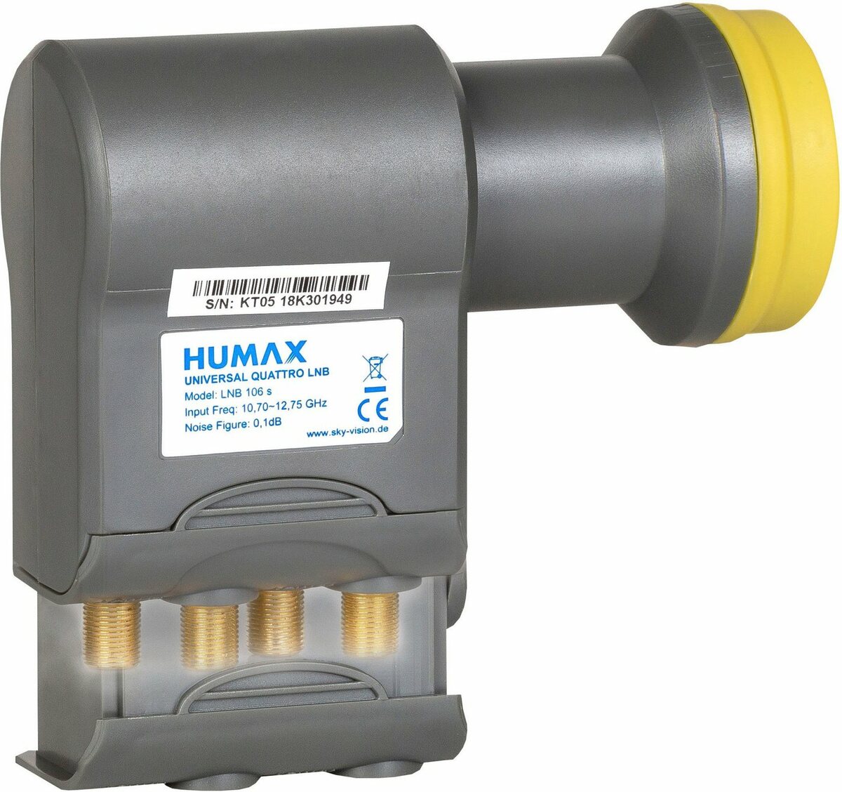 Bild 1 von Humax LNB 106s Gold Quattro Universal LNB SAT-Antenne