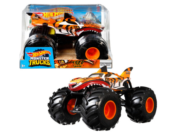 Bild 4 von Hot Wheels Die-Cast Monster Truck »Tiger Shark«, 1:24