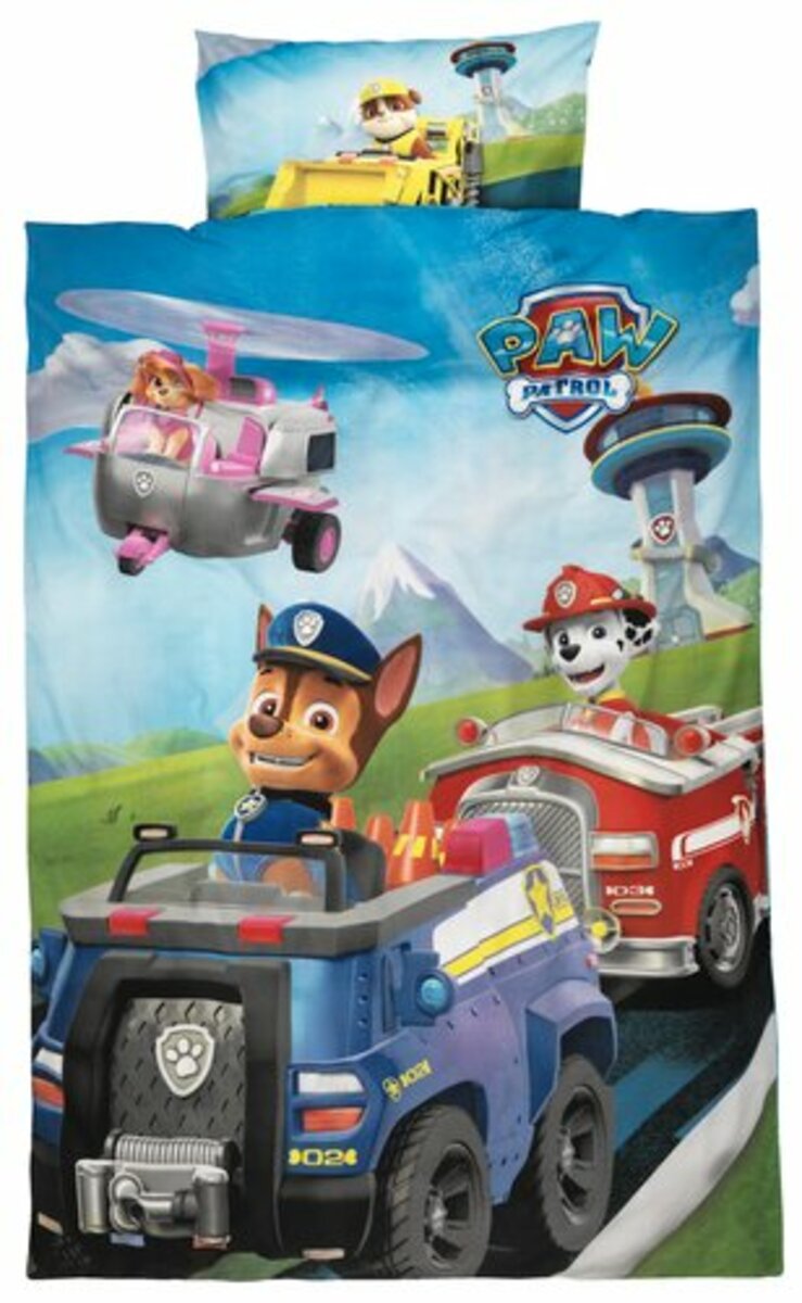 Bild 1 von Bettwäsche PAW PATROL 135x200 mehrfarbig