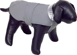 Nobby Hundemantel Sela Rückenlänge 29 cm grau