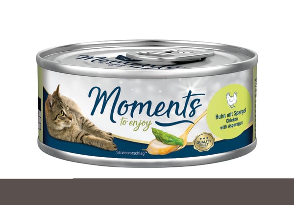 Bild 1 von MOMENTS Adult Huhn mit Spargel 24x70 g