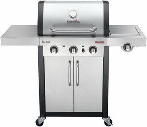 Char-Broil Gasgrill Professional 3400 S, 3-Brenner mit Seitenbrenner und Ablage