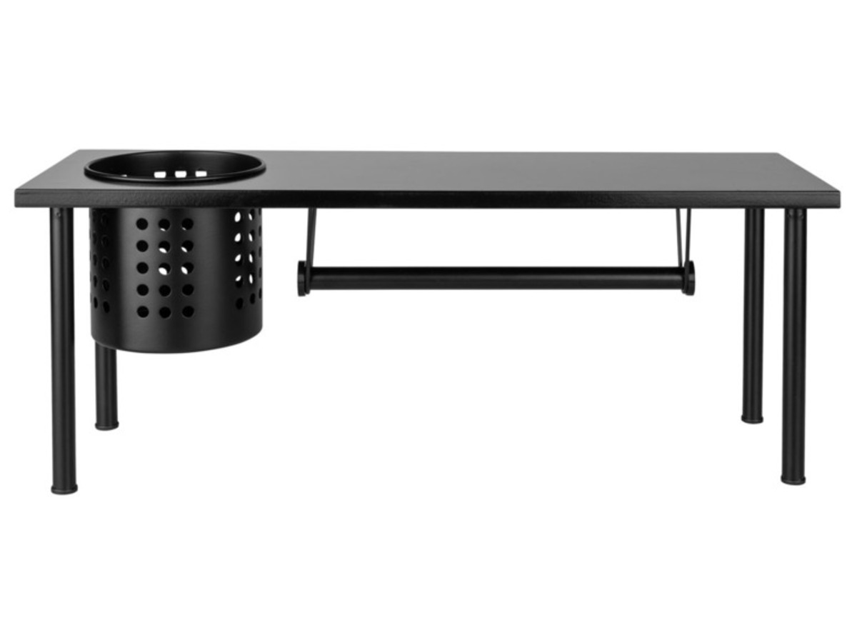 Bild 1 von Wenko Küchenregal »Blanco«, mit Utensilienhalter, schwarz