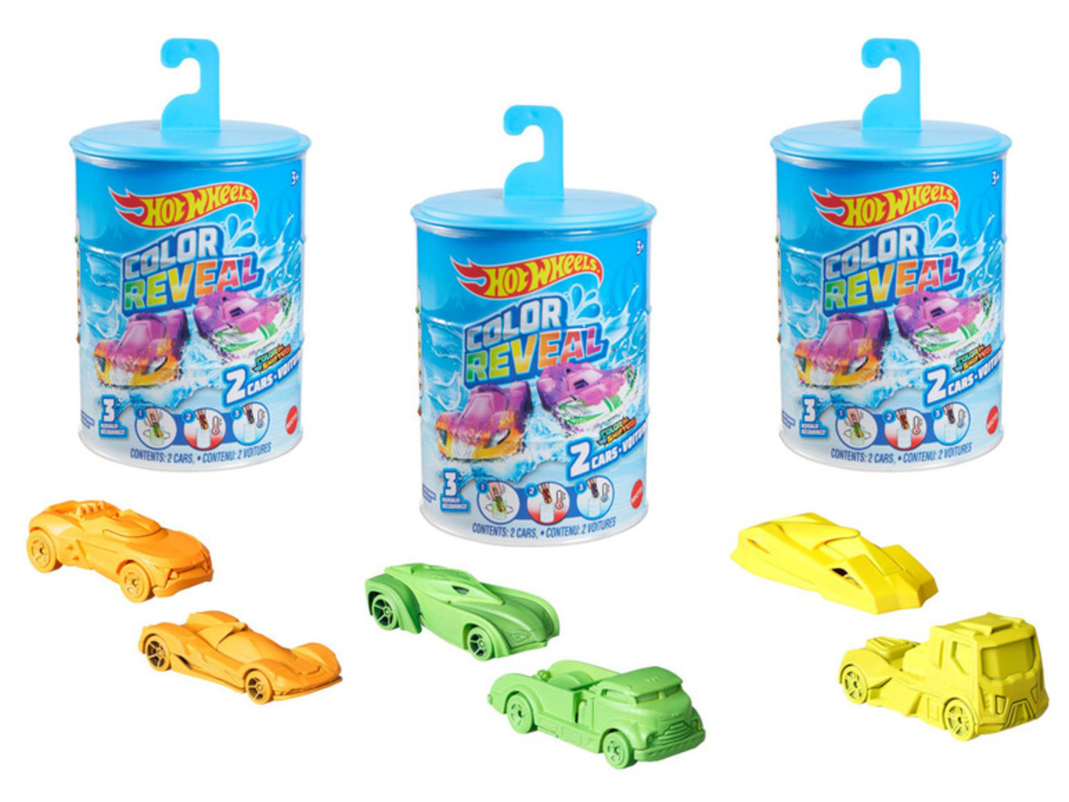Bild 1 von Hot Wheels Color Reveal Farbwechsel-Fahrzeuge, 2er Set