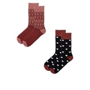 Bild 2 von CRANE Damen und Herren Casual Mountain Socks, 2 Paar