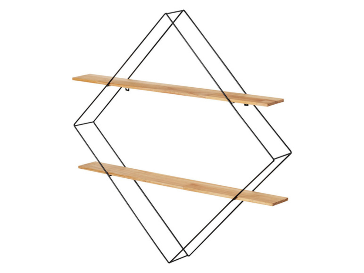 Bild 1 von Wenko Wandregal »Geo«, mit 2 Regalböden