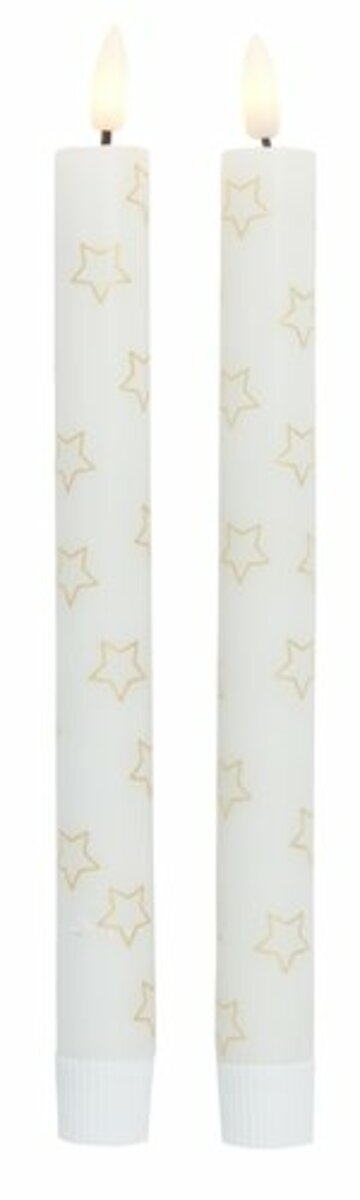 Bild 1 von LED-Kerze NELLIK H25cm 2Stk/Pck