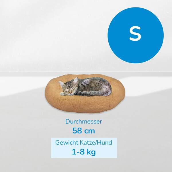 Hängekorb Aus Baumwolle & Holz – Als Katzenbett, Obstkorb Oder Deko (ca. 30x30x100 Cm)