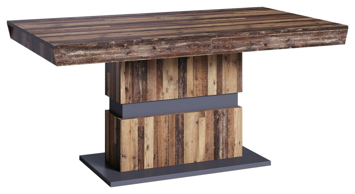 Bild 1 von Esstisch ''Matthew'', Anthrazit/Alteiche