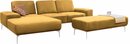 Bild 1 von W.SCHILLIG Ecksofa run, mit elegantem Holzsockel, Füße in Chrom glänzend, Breite 279 cm