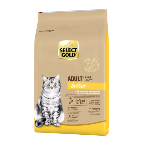 Bild 1 von SELECT GOLD Indoor Adult Geflügel & Reis 7 kg