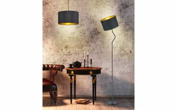 Bild 2 von Tischleuchte Hostel in schwarz/gold, 33 cm