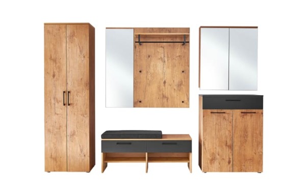 Bild 2 von Vito - Garderobenkombi Nostro, Wildeiche-Nachbildung