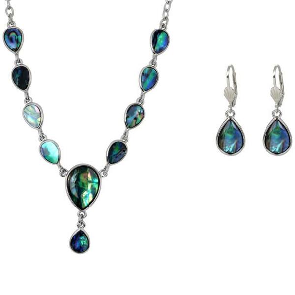 Bild 1 von Set Abalone Collier + Ohrhänger